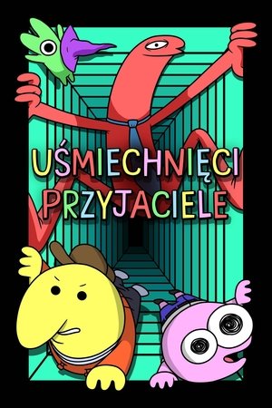 Uśmiechnięci przyjaciele