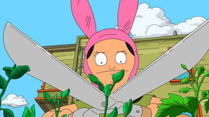 Bob's Burgers Późne popołudnie w ogrodzie Boba i Louise