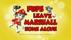 Psi Patrol Marshall sam w bazie