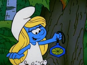 Smerfy Straszliwe ptaszysko w krainie smerfów