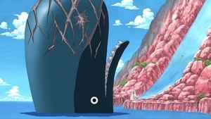 One Piece Pierwsza przeszkoda? Wieloryb Laboon.