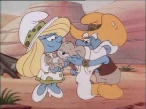 Smerfy Wielki sen Papy Smerfa