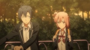 Yahari Ore no Seishun Love Comedy wa Machigatteiru Yui Yuigahama również podejmuje decyzję.
