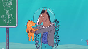 BoJack Horseman BoJack lubi pływać