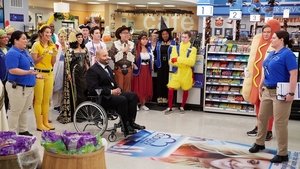 Supermarket Halloweenowa kradzież