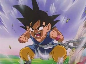 Dragon Ball GT Opowieść o ogonie. Powrót wielkiej małpy
