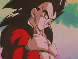 Dragon Ball GT Połączenie cienistych smoków. Potężniejszy niż Super Wojownik czwartego poziomu