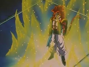 Dragon Ball GT Fuzja Super Saiyan czwartego poziomu. Potężny Super Gogeta