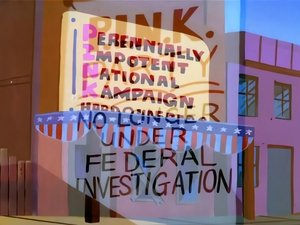 Pinky i Mózg Pinky kandydatem