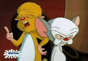 Pinky i Mózg Bałwan