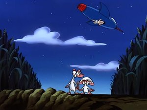 Pinky i Mózg Dwie myszy i dziecko