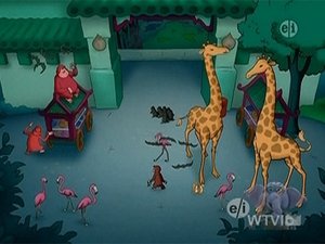 Ciekawski George Noc w zoo