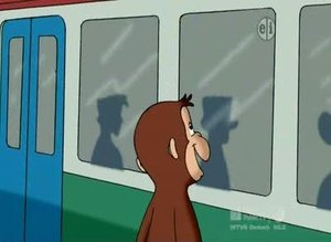 Ciekawski George Przygoda w metrze