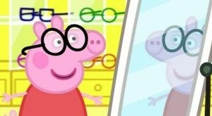 Świnka Peppa Badanie wzroku