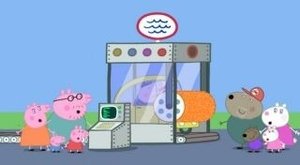 Świnka Peppa Warsztat dziadka psa