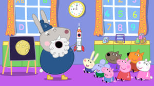 Świnka Peppa Dziadek Królik w kosmosie