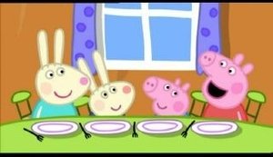 Świnka Peppa Rebecca Królik