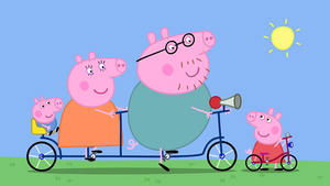 Świnka Peppa Zoe Zebra, córka listonosza