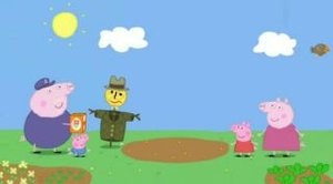 Świnka Peppa Strach na wróble