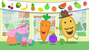 Świnka Peppa Owoce