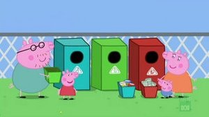 Świnka Peppa Segregowanie śmieci