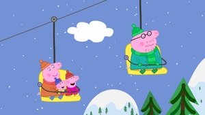 Świnka Peppa Śnieżna góra