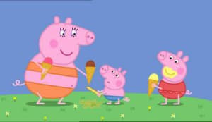 Świnka Peppa Upalny dzień