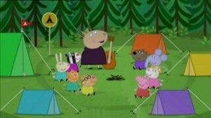Świnka Peppa Szkolny obóz