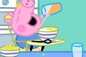 Świnka Peppa Czkawka
