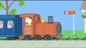 Świnka Peppa Podróż pociągiem