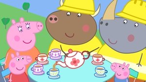 Świnka Peppa Pan Byk w sklepie z porcelaną