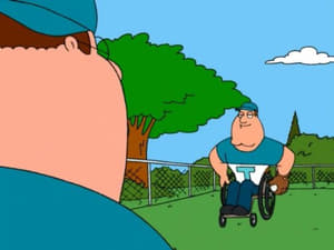 Family Guy: Głowa rodziny Bohater siedzi obok