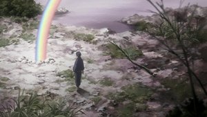 Mushishi Nadchodzi deszcz i pojawia się tęcza