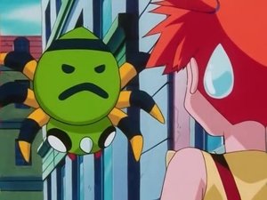 Pokémon Spinarak atakuje